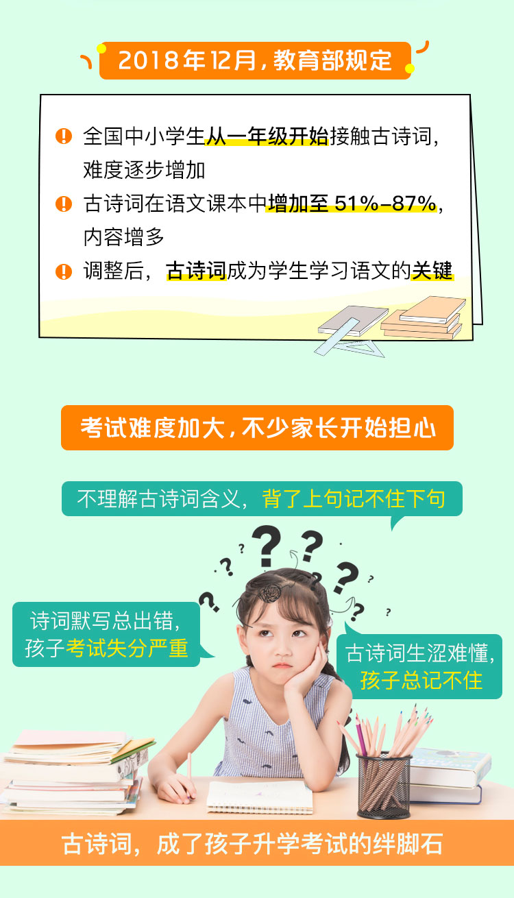 中小学生必背古诗词144篇学习计划